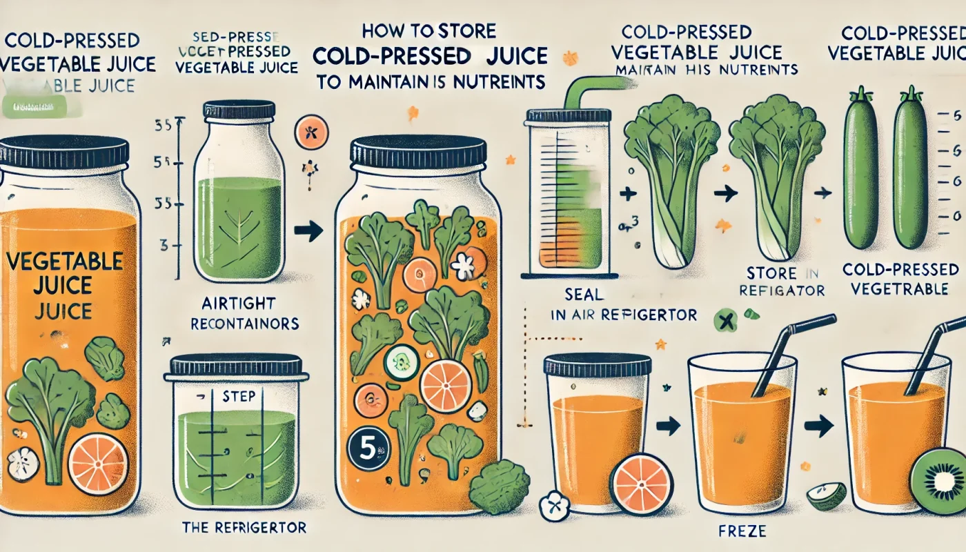 น้ำผักสกัดเย็น